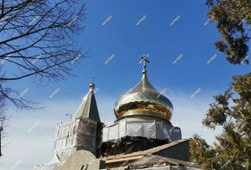 Восстановление храма в г.Волноваха, ДНР - март 2023