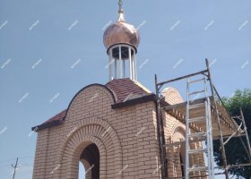 Медный купол в комплекте, г.Белореченск, июнь 2020г.