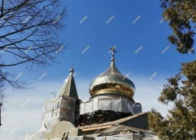 Восстановление храма в г.Волноваха, ДНР - март 2023